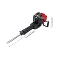 thumbnail image 6 of 52cc 2‑Stroke Demolition Jack Hammer – 1900W Gas Breaker with 2 Chisels, 1500bpm, 6 of 11