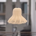 thumbnail image 5 of Diekin Bulb Lampshade Pendant Lampshade Rattan Woven Lamp Shade Rustic Hanging Lamp Cover, 5 of 6