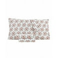 thumbnail image 1 of Sanders Ensemble de Draps en Microfibre Imprimée 3 Pcs Taille Complète, Beige, 1 of 1