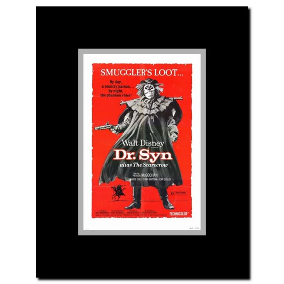 Dr Syn Alias the Scarecrow Framed Movie Poster