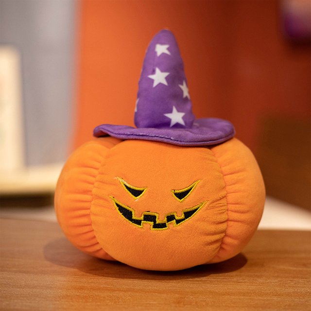 Decoraciones de Halloween, adornos de Halloween, regalos de Halloween, parodia de Halloween, almohada de calabaza, muñeco de peluche, actividades navideñas para niños, regalos, almohadas de calabaza d