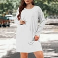 thumbnail image 7 of Drses Plus Size Nightgowns Women Cute Printed Sleepwear Night Gown Dresses Sleep Printed Dress, 7 of 7