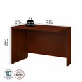 thumbnail image 3 of Studio C 42W Desk Return in Hansen Cherry - Engineered Wood, 3 of 5