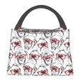 thumbnail image 1 of Disketp Monkey Bolsa Térmica Estampada, Bolsa Térmica Aislante para Almuerzo, Playa y Campamento, 1 of 6