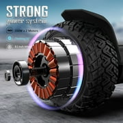 MIHOVER Warrior 8.5 inch 350W*2 off-Road Hoverboard Self-Balancing Scooter - All Terrain Self-Balancing Scooter with Bluetooth Speaker and LED Lights, 10 mph Max Speed for Kids and Adults,Max Weight