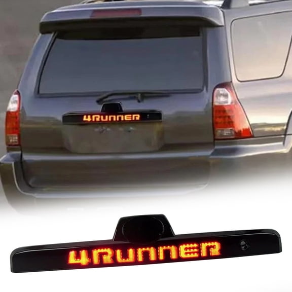 Woudy LED Trunk Tail lights 3rd Brake Stop Lamp for Toyota 4Runner 2003-2009 Black