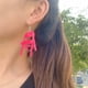 thumbnail image 3 of Pendientes de silla plegable, collar deportivo de silla, pendientes de silla de campaña, pendientes colgantes de oreja, 3 of 3