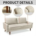thumbnail image 5 of Saint Birch 13012S-BG Saint Birch Shelby Upholstery Sofa with Wood Legs - Beige, 5 of 11