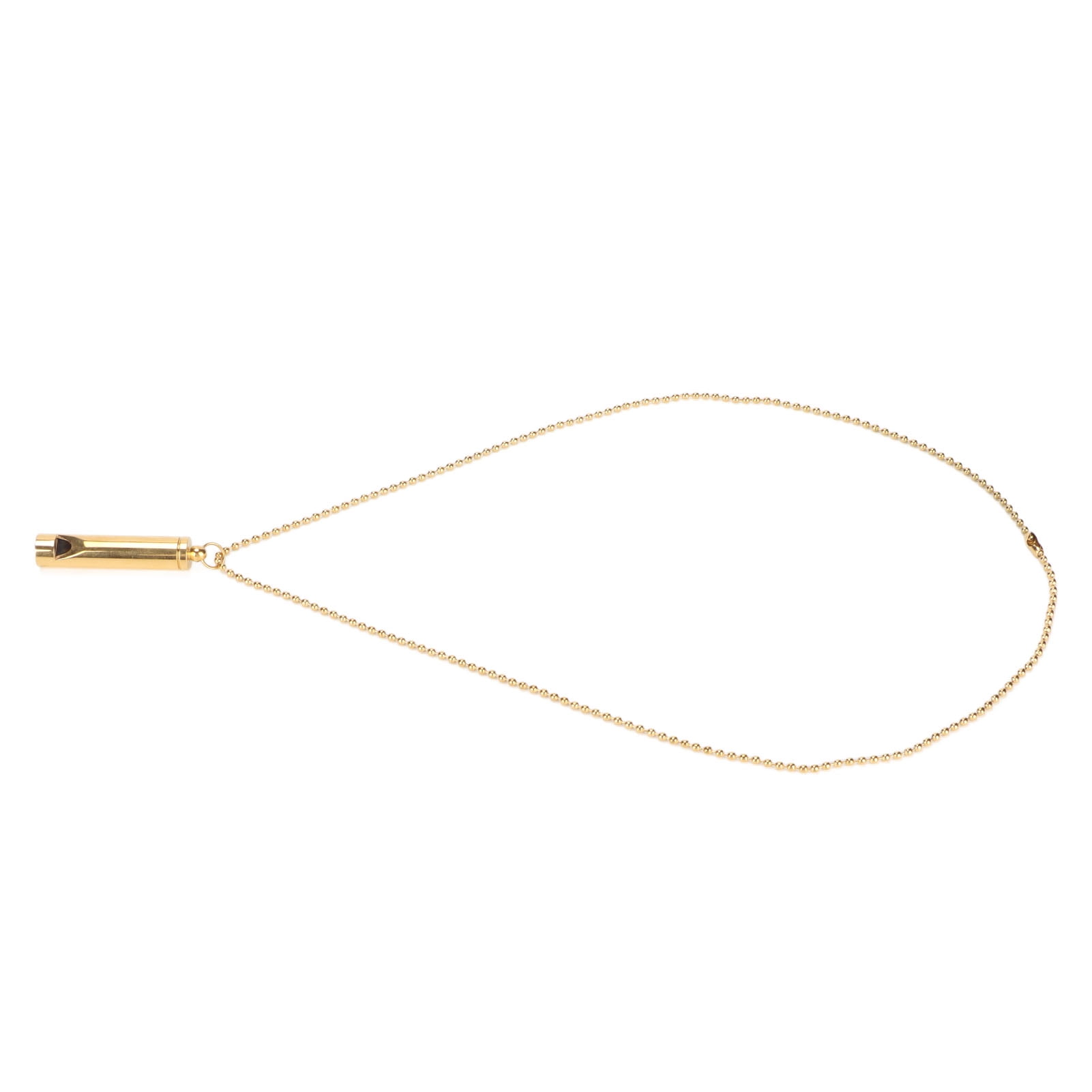 2 Colliers De Respiration Anti-stress - Acier Inoxydable, Avec Sifflet, Méditation, Relaxation Homme/femme