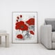 thumbnail image 3 of Cuadros Decorativos Punto de cruz completo 11CT Flor roja Estampado bordado DIY Impreso Arte de la pared Artesanía JShteea Nuevos Originales, 3 of 8