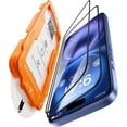 thumbnail image 1 of Protector de pantalla Zeniss NeverBreak de dureza 9H+ para iPhone 16, 1 of 8