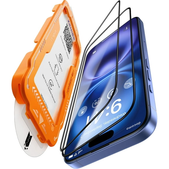 Protector de pantalla Zeniss NeverBreak de dureza 9H+ para iPhone 16