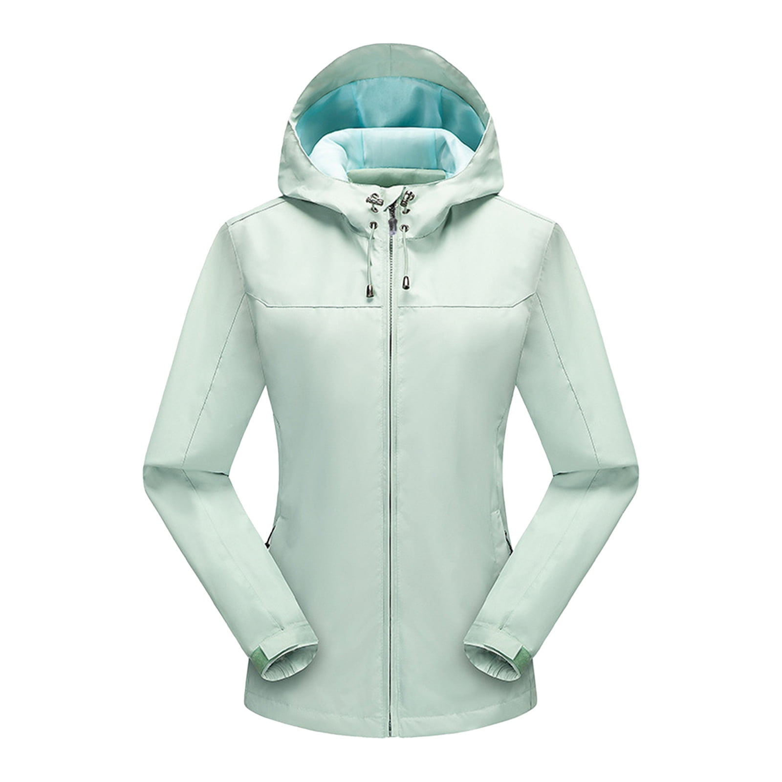 Veste Softshell Homme AjezMax - Imperméable, Coupe-vent, Polaire, Capuche, Pour Ski Randonnée