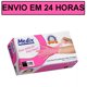 thumbnail image 1 of Guante Nitrilo Sin Polvo Rosa - PP/S/M - Caja C/100 Und - Medix Deng Xun unisex, 1 of 1