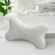 thumbnail image 1 of Gray Soft Breathable Neck Pillow - Cojín de cuello para asiento del conductor del coche, cojín con forma de cuello, cojín de dormir de recuperación lenta, cojín de apoyo suave y transpirable para el c, 1 of 6