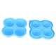 thumbnail image 3 of Molde para cubitos de hielo de 4 orificios, bandeja de molde para hacer bolas de hielo de silicona para suministros de cocina para el hogar, azul cielo, 3 of 14