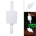 thumbnail image 3 of Plastic 1-Way Check Valve, Plastic White Plastic 1-Way Valve, Durable Inline Check Valve, For Water Gas Air, 3 of 8