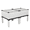 White, variant on Tcbosik Outdoor Raised Garden Beds Set of 4, Planter Box with Legs, Plastic Planter for Vegetables/Herbs, Brown