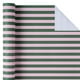 thumbnail image 2 of Minirollo de papel de regalo WRAPAHOLIC, 43 cm x 10 m, con rayas verdes/rosas, 2 of 8