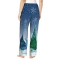 thumbnail image 2 of Bixox Women's Christmas Trees Patterned Pajama Pants Loungewear, 2 of 5