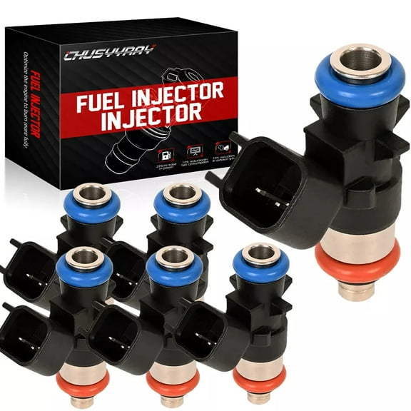 CHUSYYRAY 6Pcs Fuel Injectors for Chrysler 200 300 2011-2017 for Ram 1500 2014-2017 3.6L V6