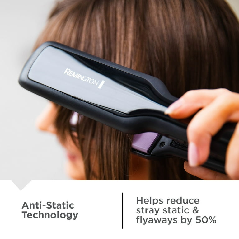 Free Shipping! Remington Heater Titanium Flat Iron 3/4 inch with