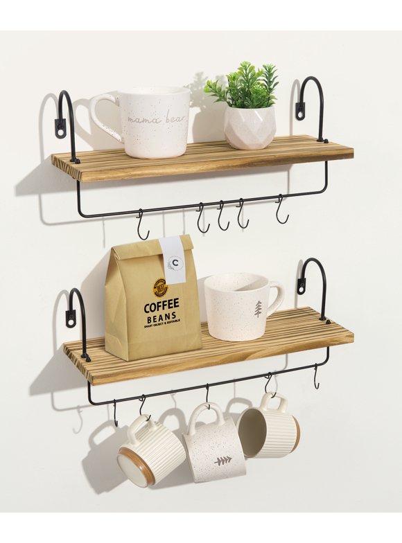 Decorative Shelves in Wall Shelves