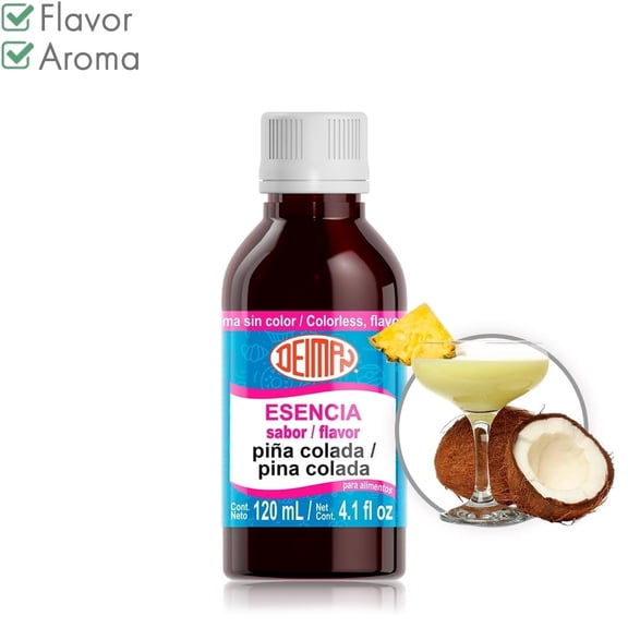 Artificial Food Flavoring - Essence- Pina Colada - Size:120ml