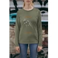 thumbnail image 6 of Natural Woman The Stare (WL) Long Sleeve T-Shirt, 6 of 8