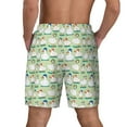 thumbnail image 2 of Lsque Mens Swim Trunks Duck Pattern - Bathing Suit Compression Liner - Beach Swim Shorts Swimwear - (S-3XL) - Stretch Quick Dry -X-Large, 2 of 9