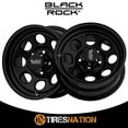 thumbnail image 2 of 15x10 Black Rock 997B Soft 8 Matte Black Wheel 6x4.5 (-25mm), 2 of 5