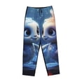 thumbnail image 4 of Haiem Cute Fish Flower Couple Women's Pajama Pants Ultra Lightweight Pjs Bottoms Sleepwear Bottom Pants With Pocket Drawstring-X-Large, 4 of 7