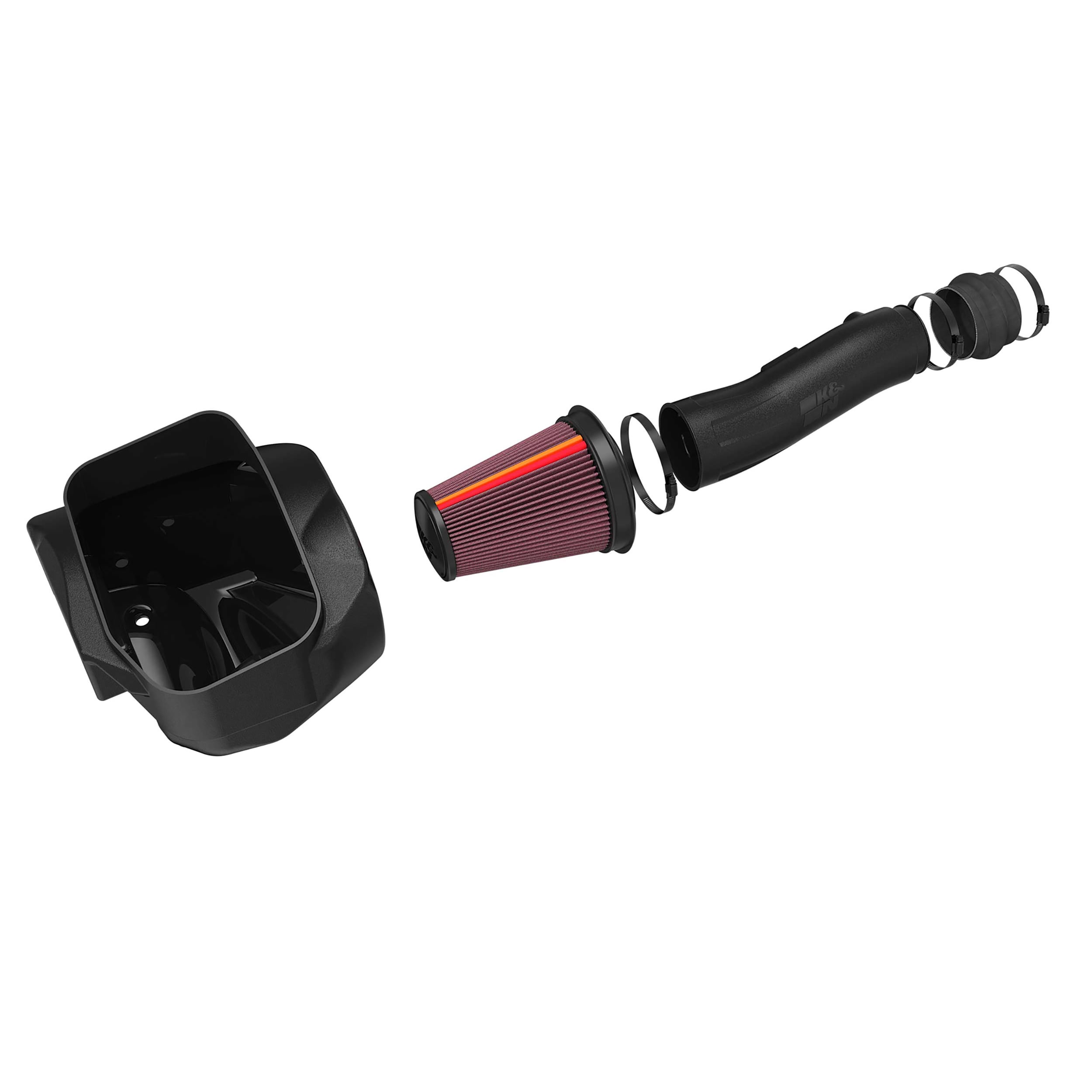 K&N Performance NextGen Cold Air Intake System: Easy Installation, Engineered to Maximize Airflow, Boost Horsepower & Torque, 50-1566