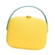 thumbnail image 4 of Estuche de tren de maquillaje, bolso organizador de maquillaje de viaje impermeable de PU para viajes a la playa amarillo, 4 of 9