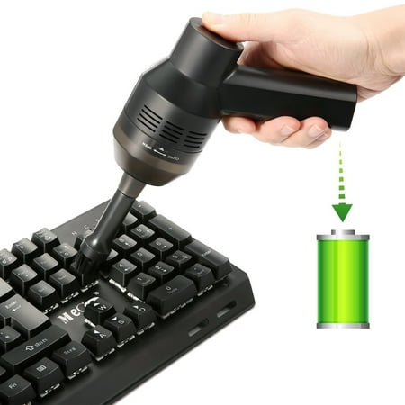 Keyboard Cleaner with Cleaning Gel, Rechargeable Mini Vacuum Cordless Vacuum Desk Vacuum Cleaner, Best Cleaner for Cleaning Dust, Hairs, Crumbs, Laptop, Piano, (Best Apartment Cleaning Services Nyc)