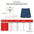 thumbnail image 2 of Rokka&Rolla Men's 9" Stretch Mesh Lined Swim Trunks, up to Size 2XL, 2 of 11