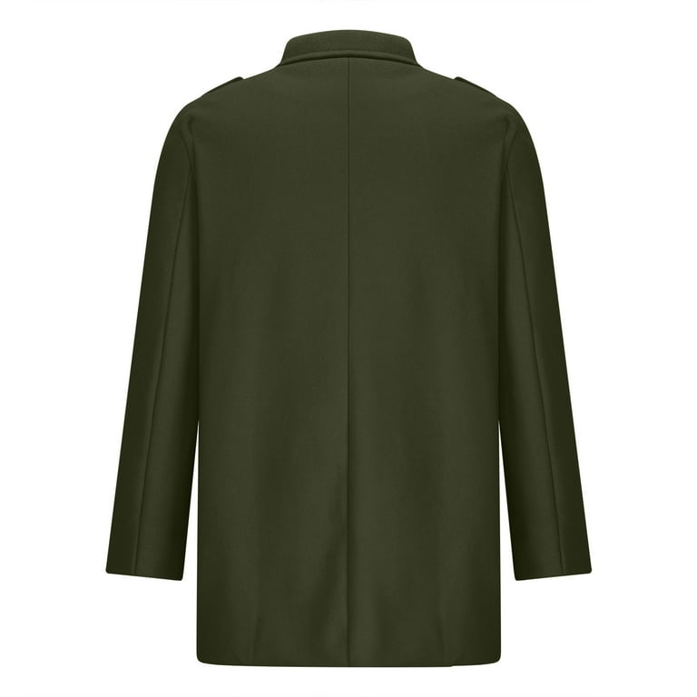 WOOL BLEND MELTON PEAK LAPEL COAT 【公式通販】