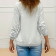 thumbnail image 4 of Youkk Pull Confortable pour Femmes, Tissu Doux et Confortable, Col Rond et Poignets Côtelés. Sweats A m, 4 of 6