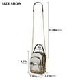 thumbnail image 2 of FORMRS Crossbody Bag for Women Quilted Travel Shoulder Cell Phone Purse with Chain Strap Handbag, Halloween Pumpkin Field, 2 of 7