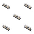 thumbnail image 1 of Riwesomey Portafusibles Anl de aleación duradera y latón-cobre para protección automotriz portafusibles automotriz base negra 100A Type2 NO2, 1 of 6