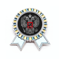 thumbnail image 1 of Emblema nacional del pais de Rusia Insignia broche Medalla ganadora, 1 of 3
