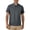 Dark Gray, variant on Men's Polo Shirts Short Sleeve Button Down Collar Solid Color Top Breathable Performance Tennis Golf Business Regular Light Blue T Shirts for Man