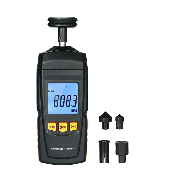 Contact Digital Tachometer Handheld Contact Motor Tachometer LCD Speedometer Tach RPM  Teste Electrical Machine Rotate Speed Meter For Motor Car Making
