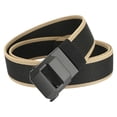 thumbnail image 6 of Men's Elastic Elastic Waistband Business Casual Nylon Peplum Belt Without Teeth Automatic Buckle Belt Heavy Duty Belt Leather Slide Belts for Men Belts for Men Reversible Dress Belt Men Belts, 6 of 6