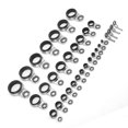 thumbnail image 1 of QIILU Yeux de Canne à Pêche Anneau de Ligne de Radeau, Anneau de Céramique de Guide de Canne à Pêche, 33pcs Guides de Canne à Pêche Yeux Anneau de Ligne de Radeau Construction de Canne à Pêche Pièces de Réparation, 1 of 8