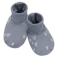 thumbnail image 4 of Gerber set 3 piezas camisón gorrito patucos algodón orgánico gris 0 a 6 meses, 4 of 5