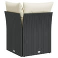 thumbnail image 5 of vidaXL Garden Sofa Black, Cream White, 5 of 6