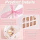 thumbnail image 4 of Cajas de regalo con forma de casa en 5 colores, 20 juegos de cajas para galletas con ventanas pequeñas, cajas de cartón blanco para golosinas, recuerdos de boda con cinta, 4 of 6