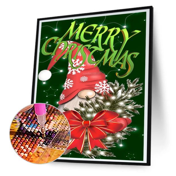 Cuadros Decorativos Navidad Goblin 5D Wdftyju Kit Art Decor pintura diamante redondo completo 30 X 40 cm