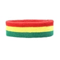 thumbnail image 2 of Juego de 4 Uds de bandas para el sudor, diadema deportiva, conjunto de muñequeras, muñequeras de tela de rizo, muñequeras para el sudor, diademas que absorben la humedad, 2 of 5